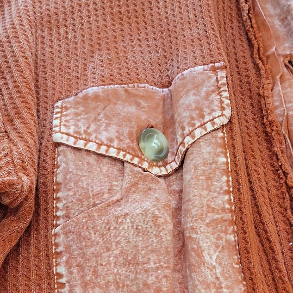 Rust Colored Lightweight Jacket - Picture 5 of 6